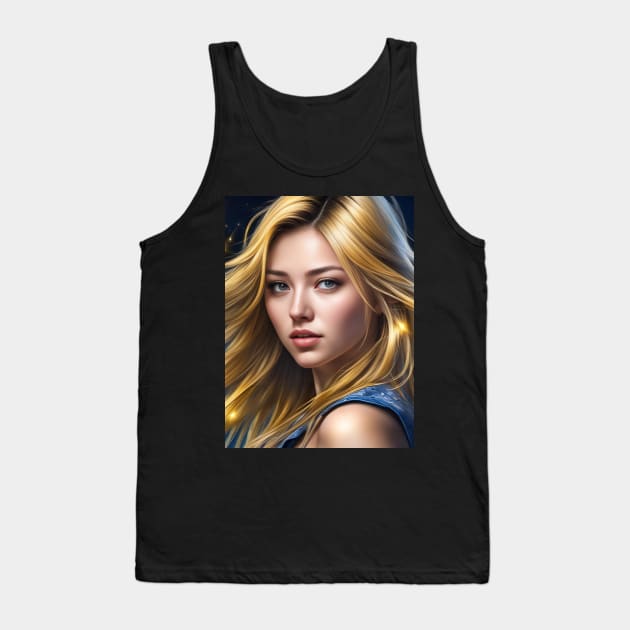 Lucy Heartfilia 5 Tank Top by LCreArtion